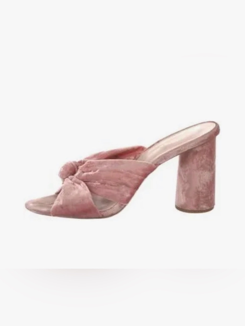 Loeffler Randall Pink Velvet Corinne Heels - Picture 4 of 4